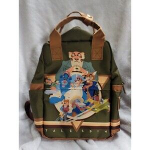 Loungefly Disneys Tail Spin cast mini backpack.